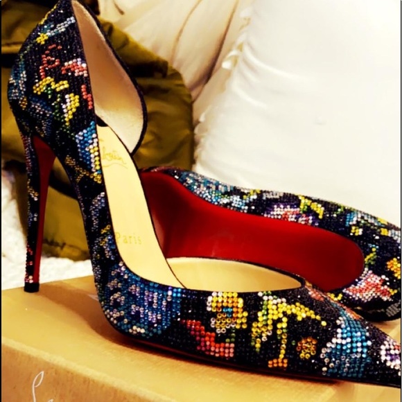 CHRISTIAN LOUBOUTIN CRYSTAL Iriza - Picture 5 of 8